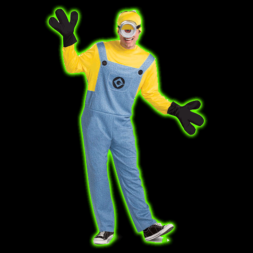 Minion Deluxe Adult Costume (Stuart)