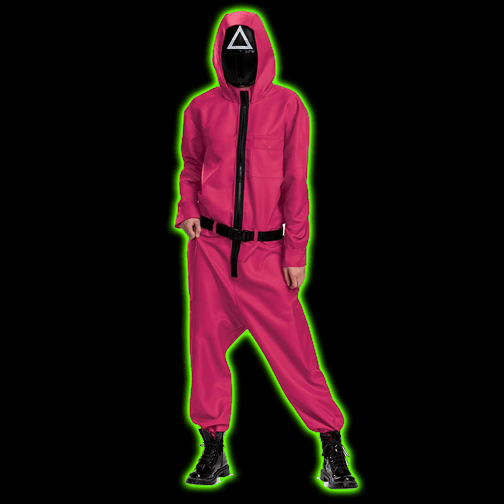 Squid Game Triangle Guard Jumpsuit