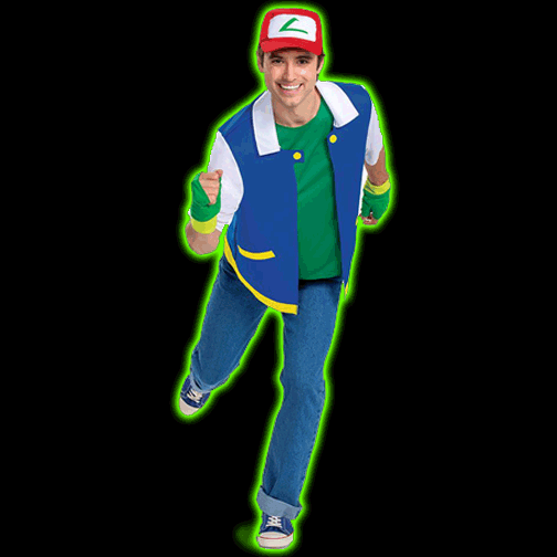 Pokemon Ash Ketchum Adult Costume