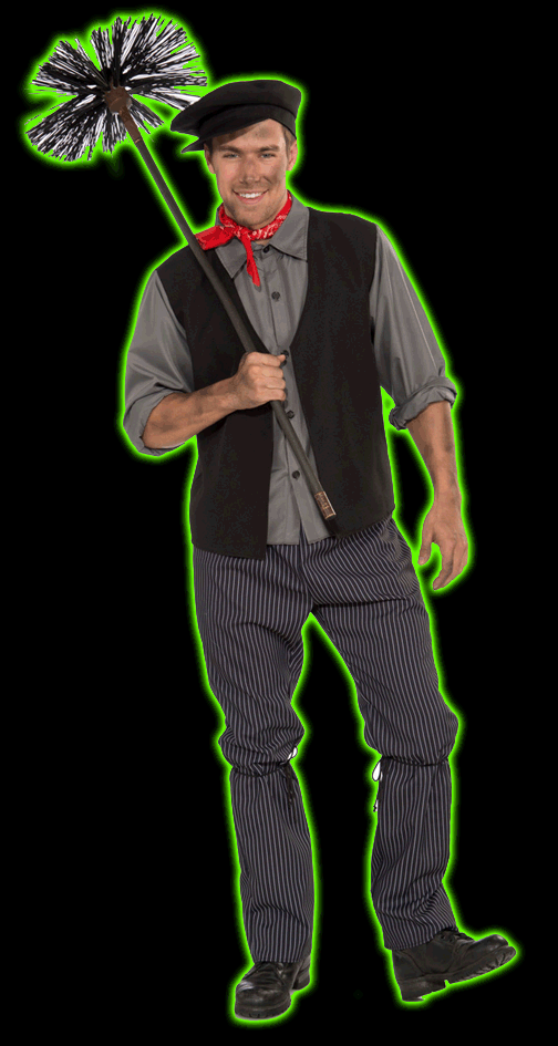 Men's Chimney Sweep Costume