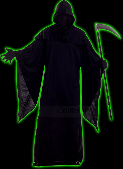 Faceless Grim Reaper Horror Robe Adult Costume