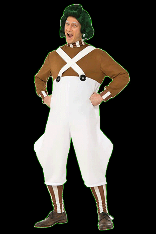 WILLY WONKA OOMPA LOOMPA COSTUME
