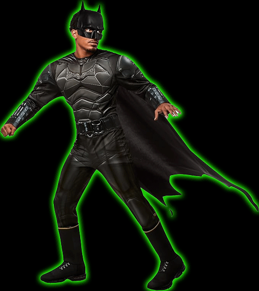 Adult Batman Deluxe Costume- The Batman