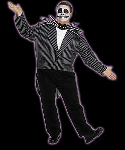 Jack Skellington Plus Costume