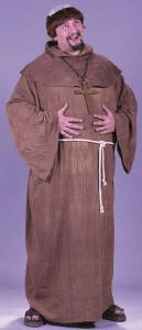 Medieval Monk Plus Costume