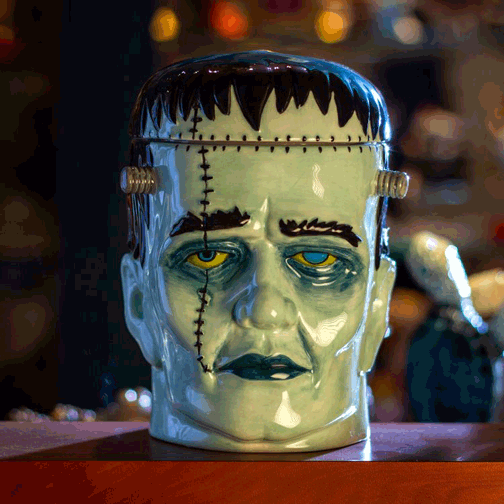 FRANKENSTEIN COOKIE JAR