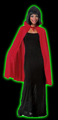 Short Red Cape 45