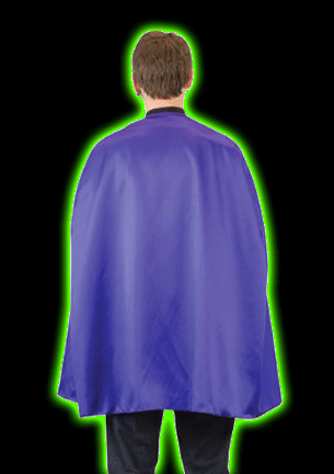 Adult Purple Super Hero Cape