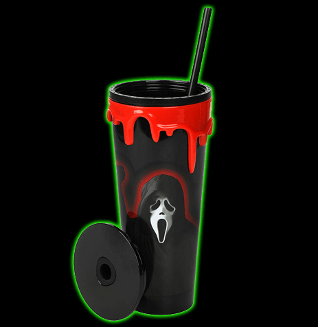 Ghost Face 3D Molded Drip 24 oz. Acrylic Tumbler