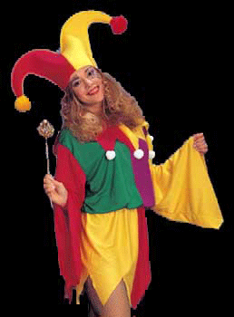 Kings Jester Womens costume