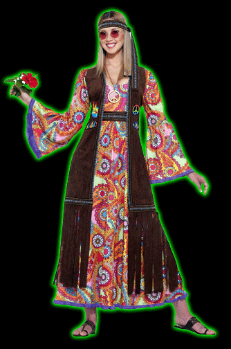 Hippie Womens Costume