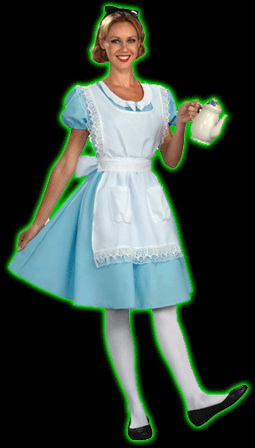 Disneys Alice In Wonderland: Alice Womens Costume