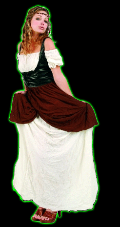 CLEARANCE: Renaissance Peasant Womens Costume - WAS $49.99 NOW $45.99