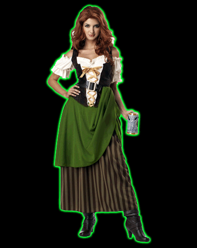 Tavern Maiden Womens Costume