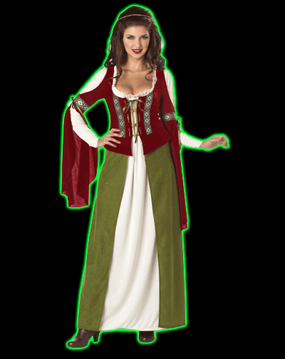 Maid Marian Womens Costume