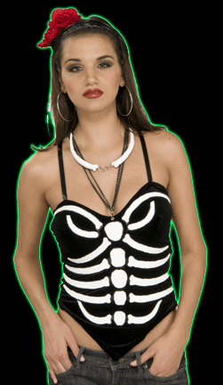 CLEARANCE! Womens Bone Corset WAS:$32.99, NOW:$15.99