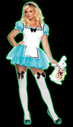 Enchanted Alice Womens Costume