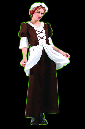 Womens Colonial Lady Costume