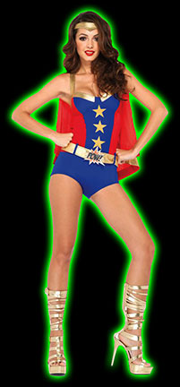 CLEARANCE! Womens Comic Book Girl Costume WAS:$49.99, NOW:$28.99!