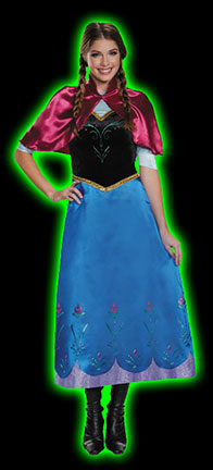 Disney Anna Traveling Womens Costume