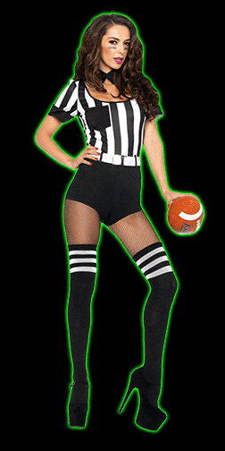 Women's No Rules Referee Costume