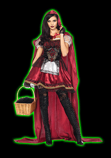 Captivating Miss Red Womens Costume