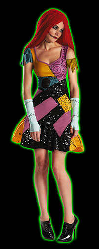 Woman's Sally Fab Glam Costume