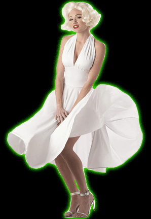 Sexy Marilyn Womens Costume