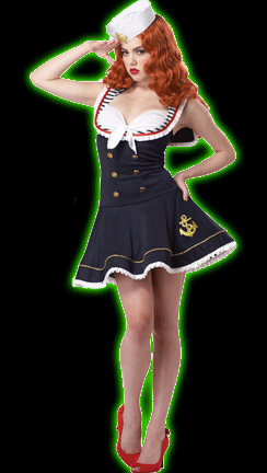 Nautical Doll Womens Costume