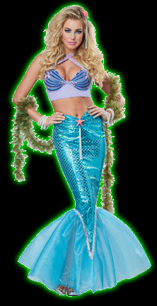 Deluxe Mermaid Womens Costume