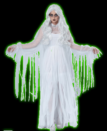 Ghostly Spirit Womens Costume