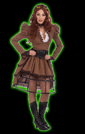 Steampunk Vicky Womens Costume