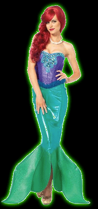 Deep Sea Siren Womens Costume