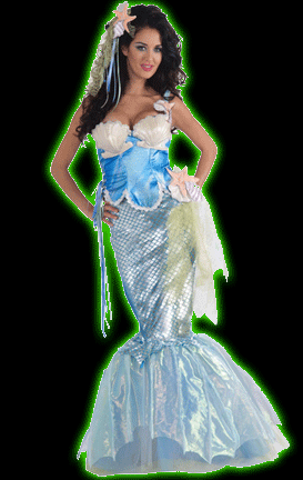Seashell Mermaid Womens Costume