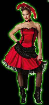 CLEARANCE! Saloon Gal Womens Costume WAS: $149.99 NOW: $64.99
