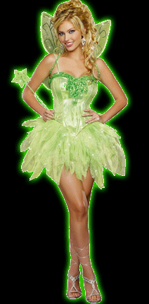 Fairylicious Tinkerbell Womens Costume