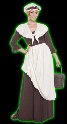 Colonial Village Womens Costume