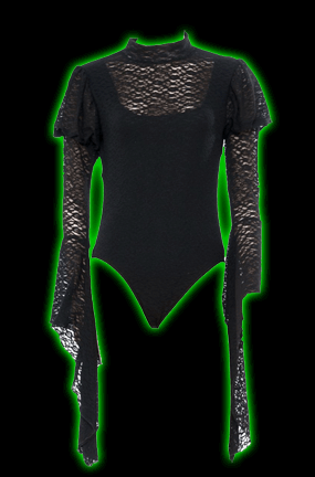 Womens Blackout Bodysuit