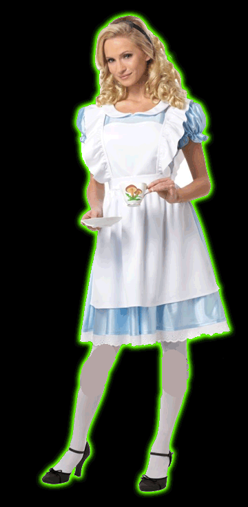 Alice In Wonderland Adult Costume CC