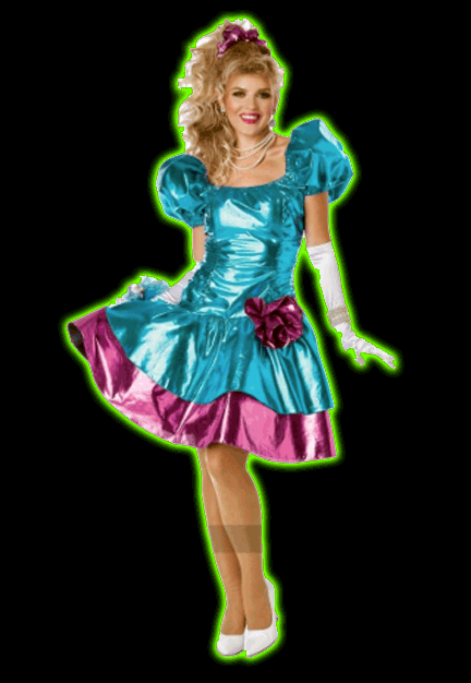 80s PARTY DRESS