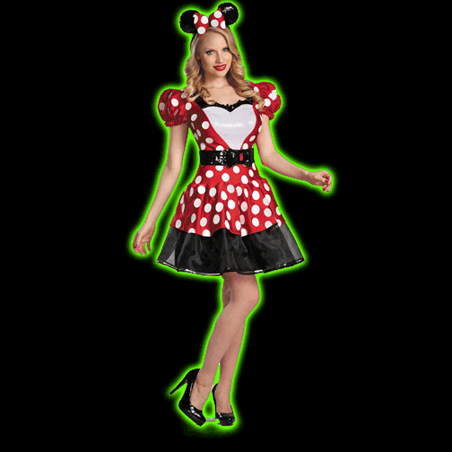 Disney Glam Red Minnie Mouse Costume