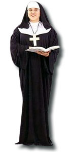 Mother Superior Womens Plus Size Costume