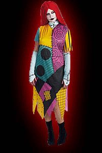Nightmare Before Xmas:  Sally Womens Plus Size Costume
