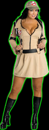 Ghostbuster Womens Plus Size Costume
