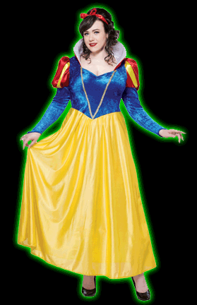 Snow White Womens<BR>Plus Size Costume