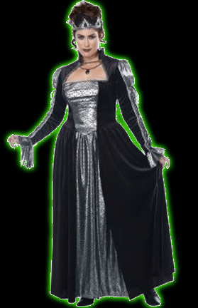 Dark Majesty Womens Plus Size Costume