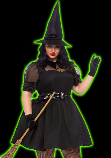 Bewitching Witch Plus Costume