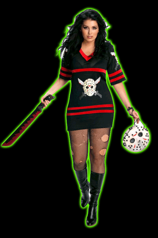 Plus Size Adult Miss Voorhees Costume