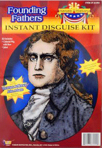 John Adams or Thomas Jefferson Costume Kit