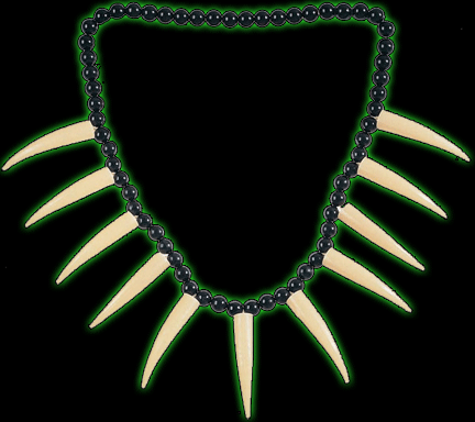 Caveman Tribal Voo Doo Necklace